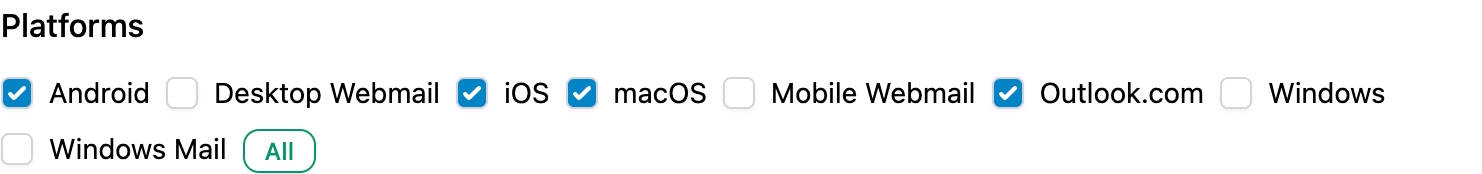 Feature platforms