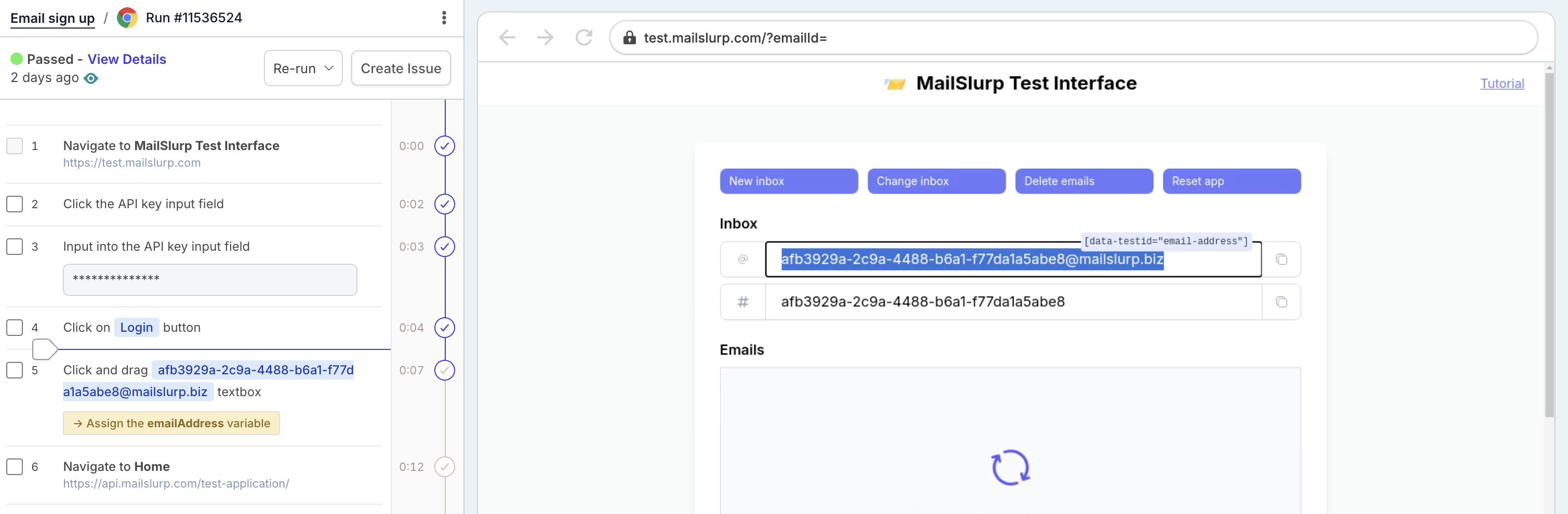 Assign variables in Reflect